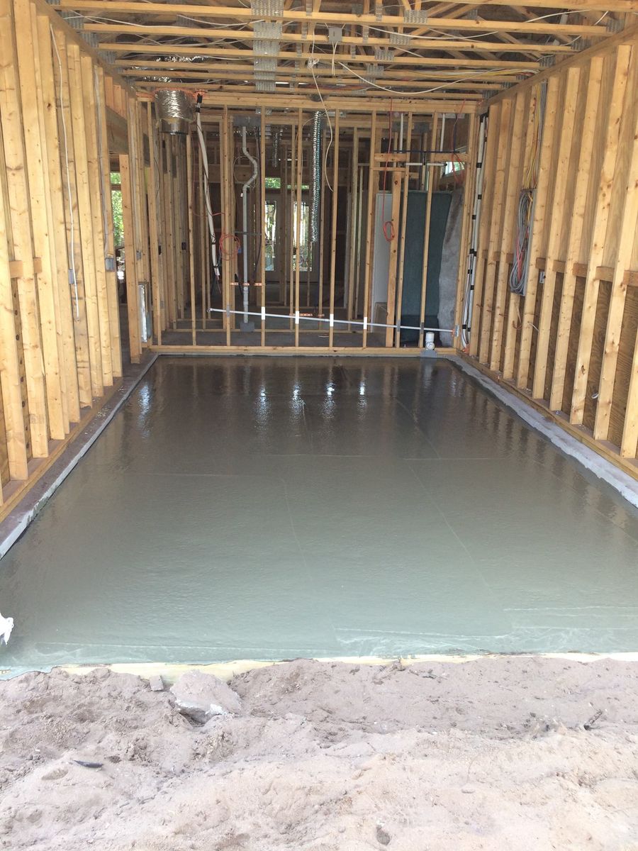 Concrete for D & G Construction Solutions LLC in Wilmington, NC