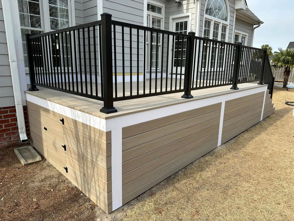 Deck & Patio Installation for Southeastern Property Solutions in Wilmington, NC
