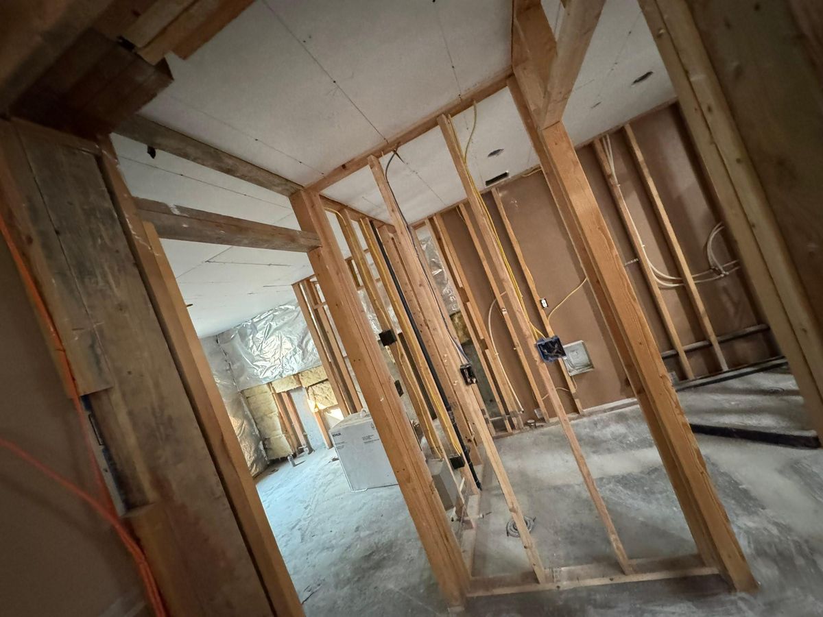 Framing for Inland Northwest Contracting in Ephrata, WA