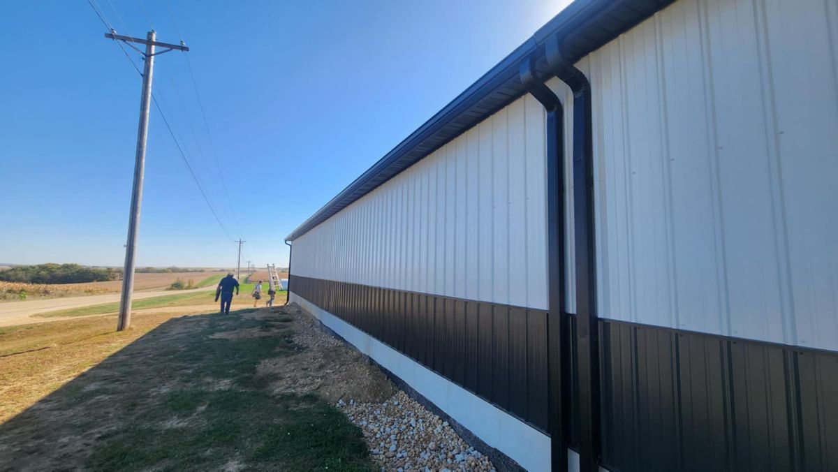 Gutter Installation for Bredekamp Seamless Gutters in Preston, IA