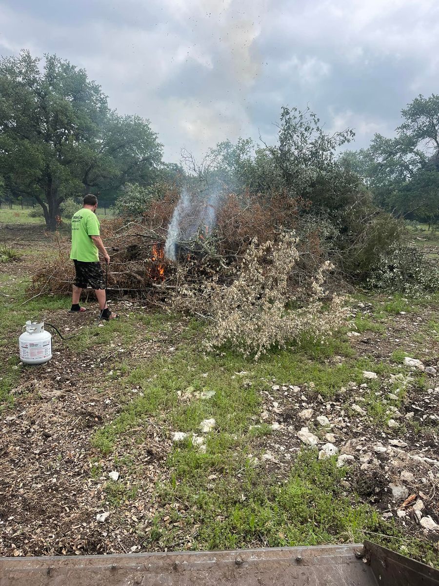 Land Clearing for CrossCut in Kempner, TX