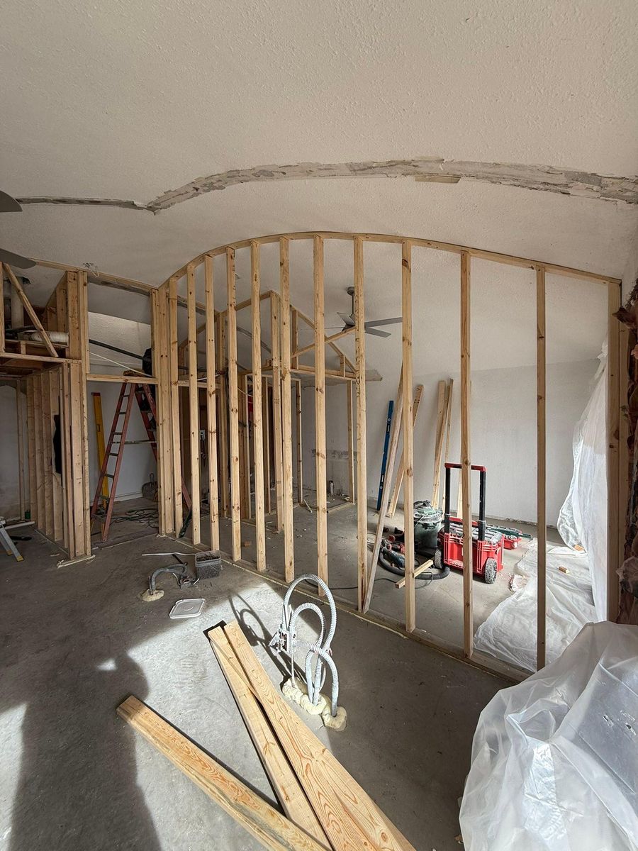 Framing for SDM Construction LLC in Lawrence, KS