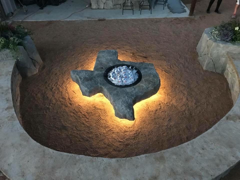 Fire Features for Texas Curb N Borders in Houston, TX