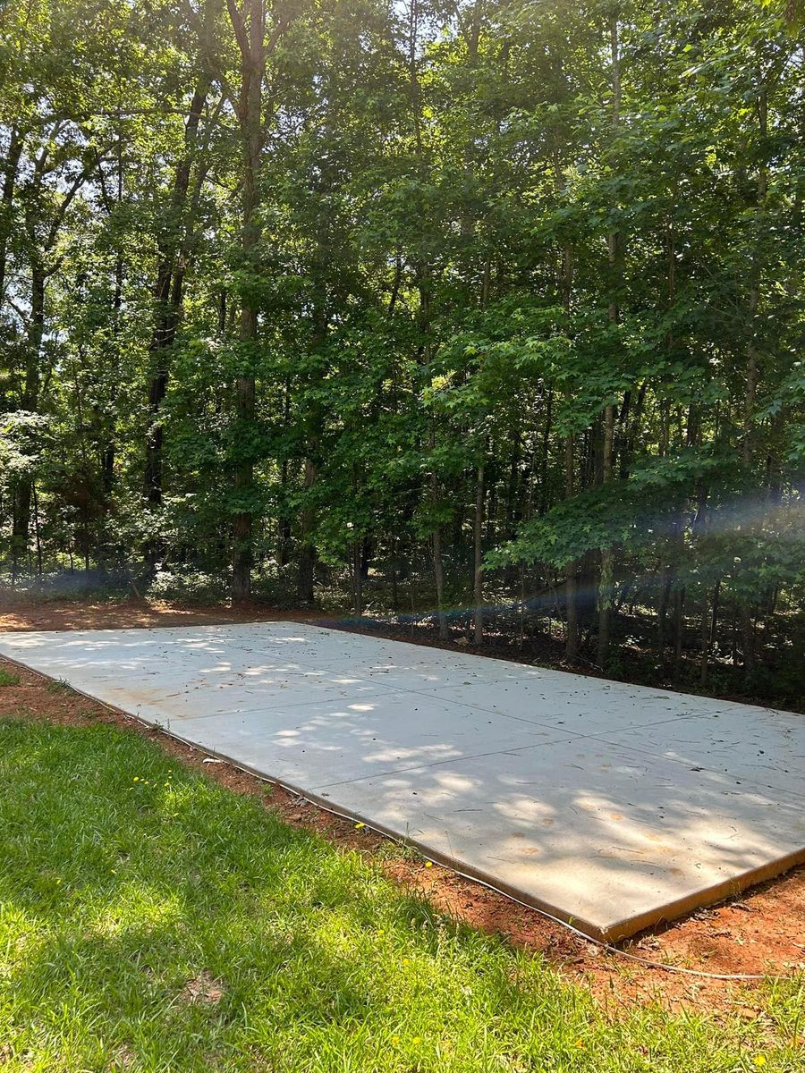 Concrete for E&T Outdoor Pros in LaGrange, GA