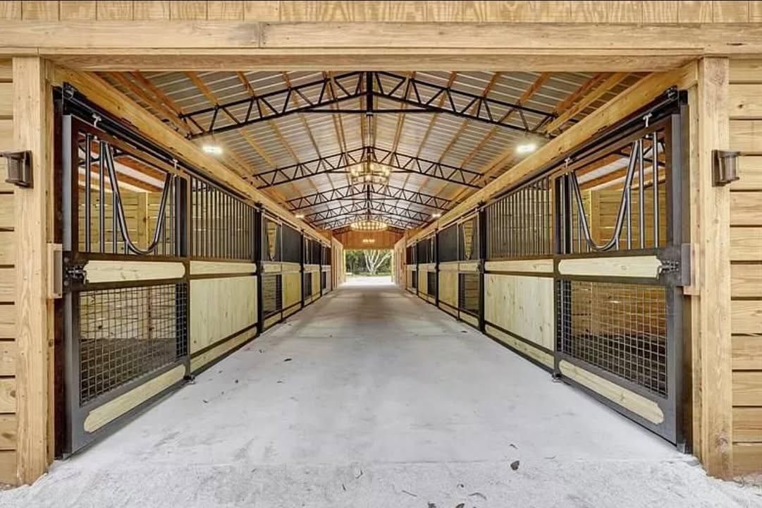 Barns for Florida Native Equestrian Development in Central Florida, FL