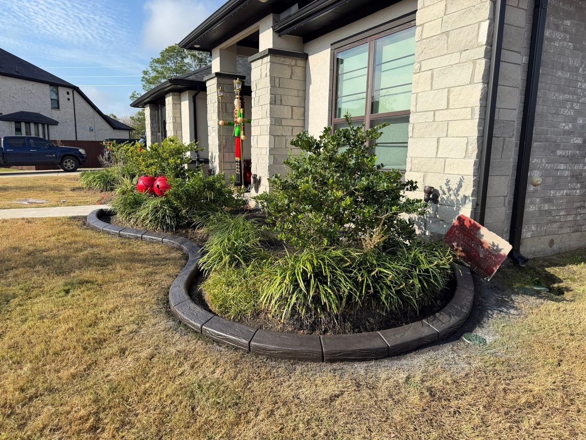 Landscaping for Texas Curb N Borders in Houston, TX