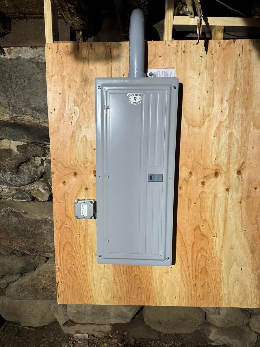 Electrical Panel Upgrades for Shane M. Field Electrician in Templeton, MA