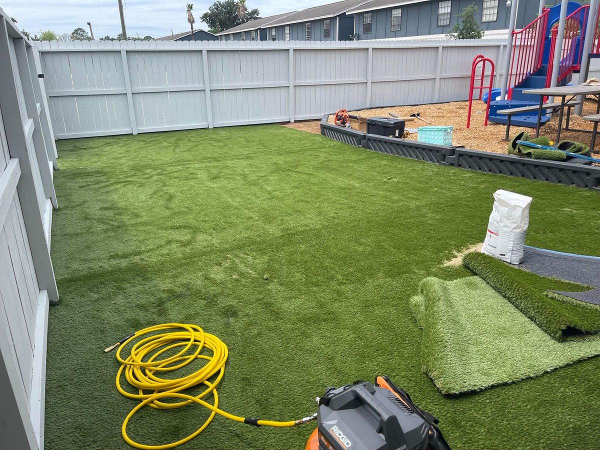 Landscape Design & Installation for Full Armor Landscapes in League City, TX