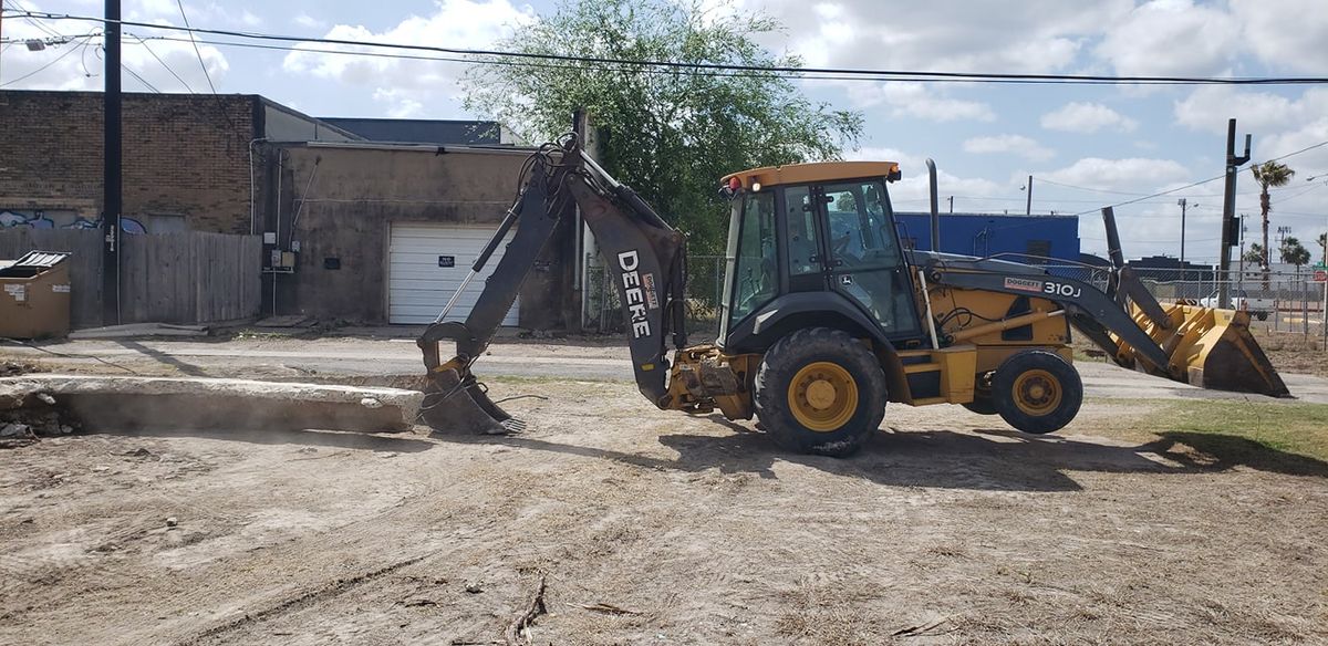 Civil Construction Work for Longoria & Son Construction in Laredo, TX