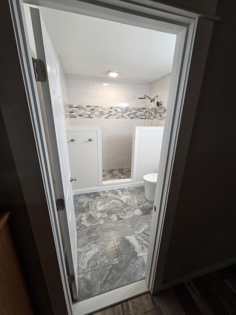 Bathroom Renovation for Redfern Custom Remodeling LLC in Greenville, MI
