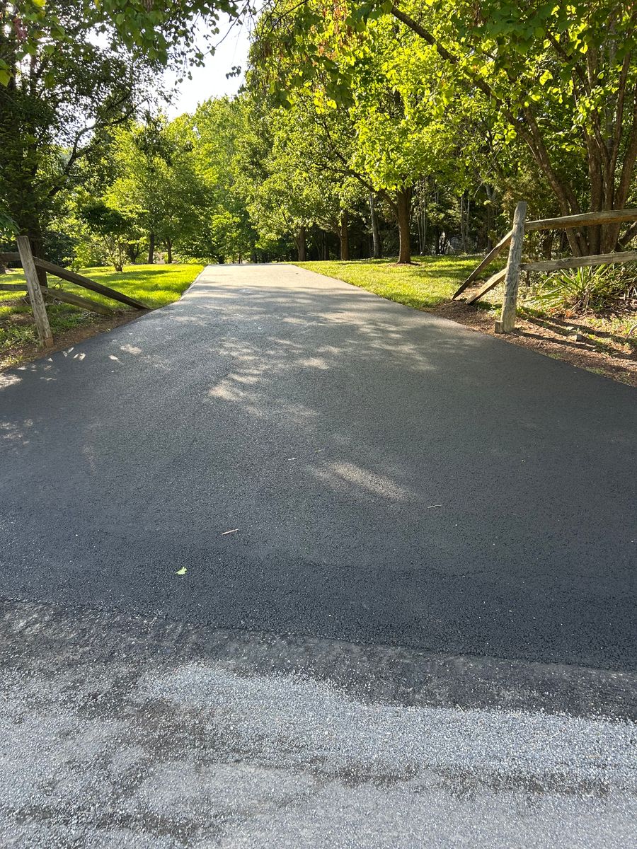 Sealcoating for James R Carter Paving in Roanoke, VA