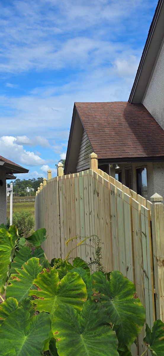 Fence Installation for ASAP Handyman & Construction services in Savannah, GA