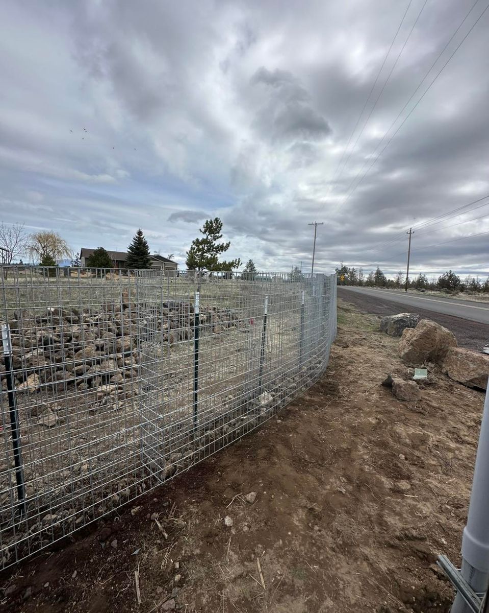 Chain-Link for Double RR Construction in Madras, OR