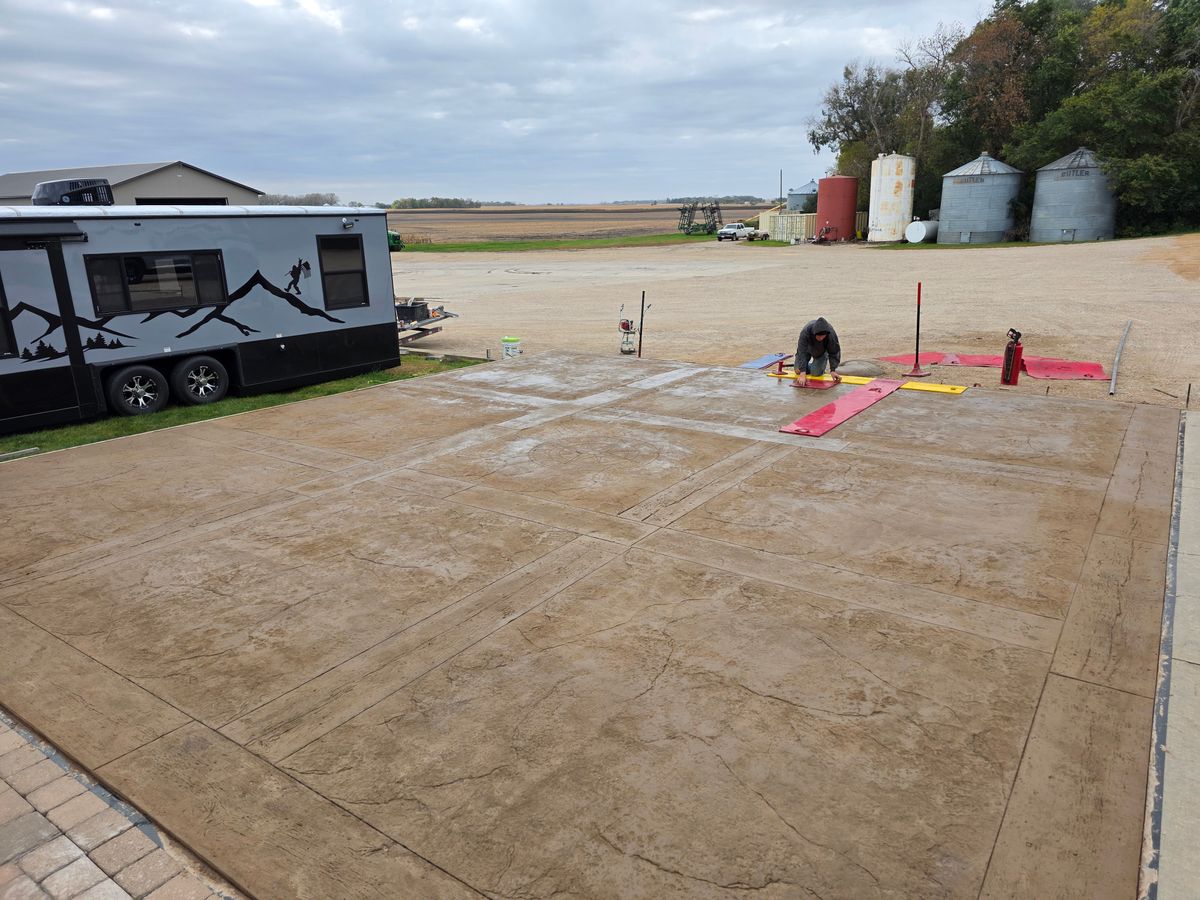 Decorative & Stamped Concrete for Majestic Concrete and Landscape in Cross Lake, MN