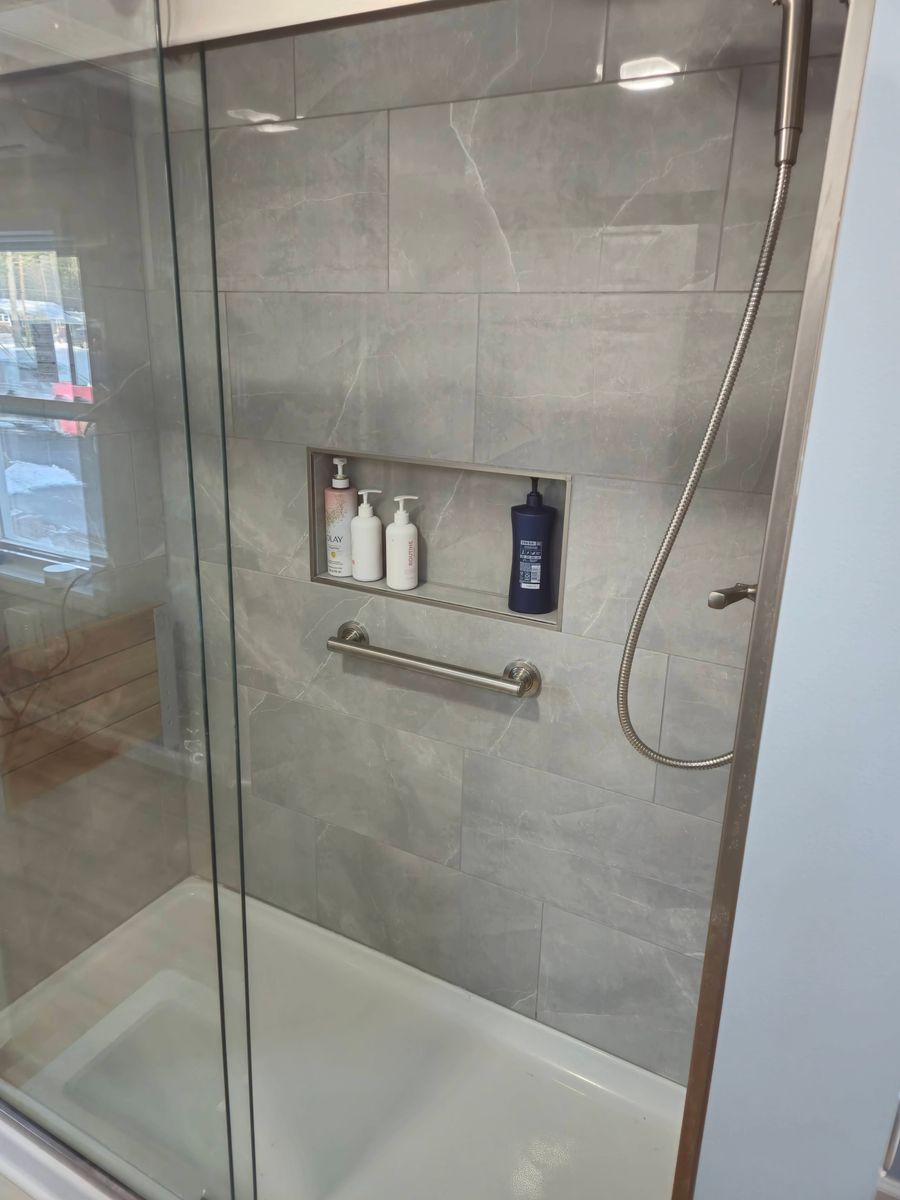 Bathroom Renovation for J.D. Waxman Contracting in West Albany, NY