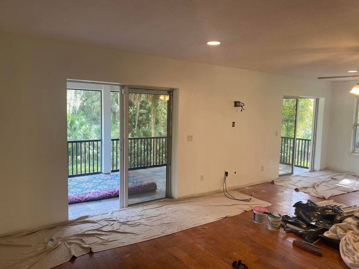 Drywall and Plastering for New Color Painting in Orlando, FL