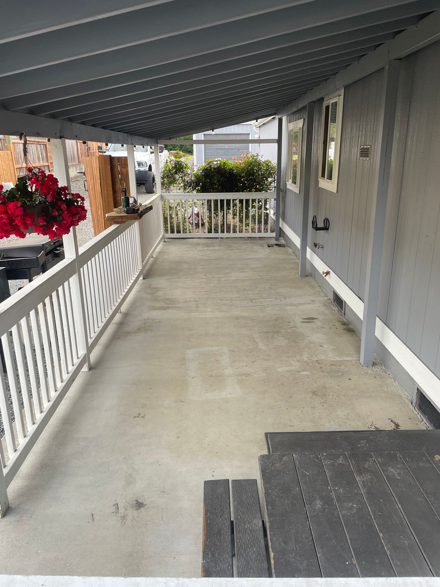 Concrete Slab Construction for MD Construction & Sewer in North Yelm, WA