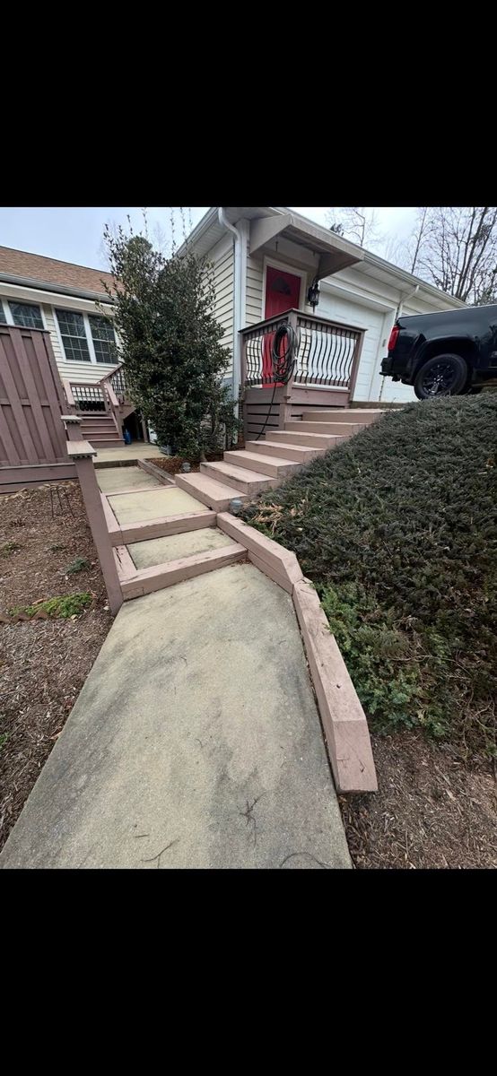 Concrete Driveway Installation for J & Son Construction LLC in Forest City, NC