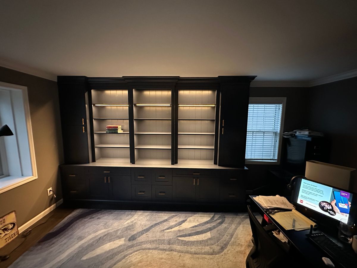 Finished stairs for Blair Construction & Home Improvement in St. Charles, MO