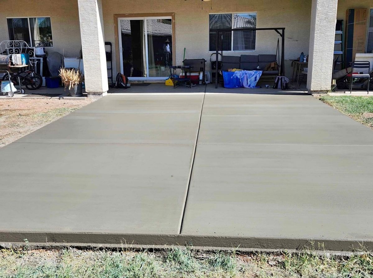 Concrete Installation for Longley Construction in Algodones, NM