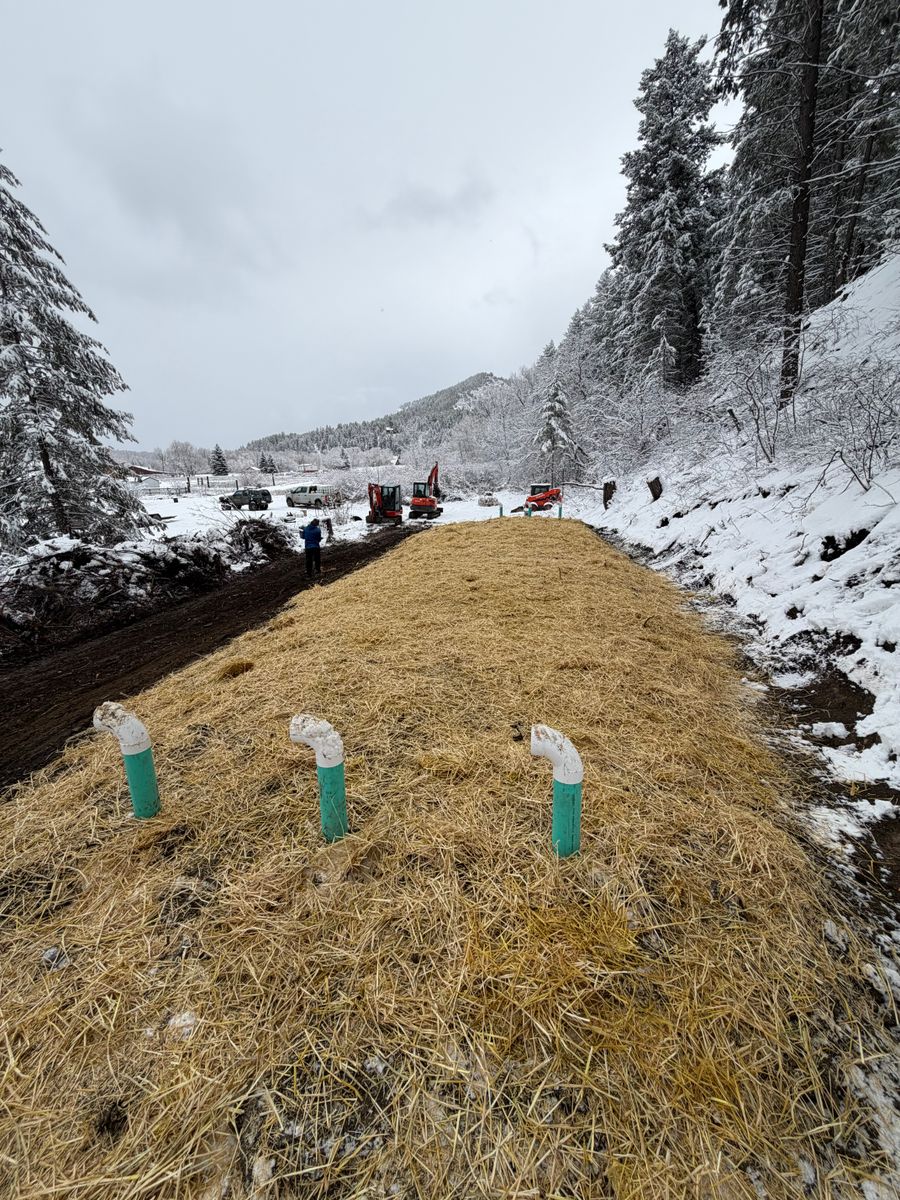Septic System Install for Markham Septic & Excavation in Pagosa Springs, CO