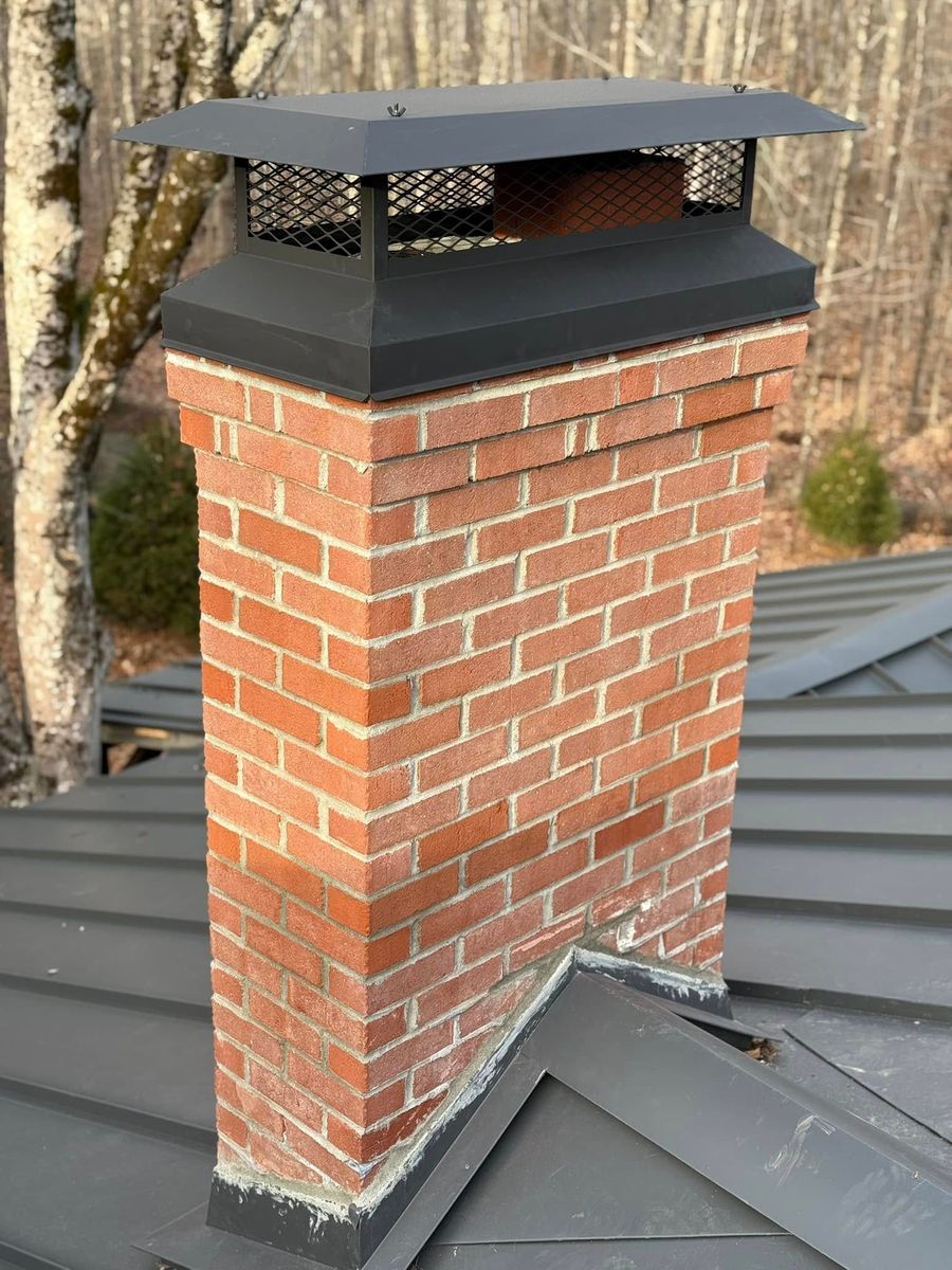 Chimney Repairs for Alderman's Masonry and Construction in Windham, ME