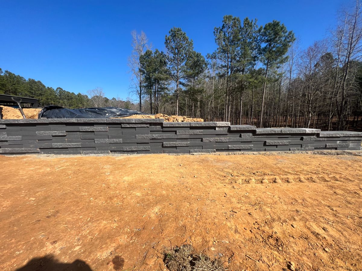 Hardscape for KM Landworks in Moncure ,  NC