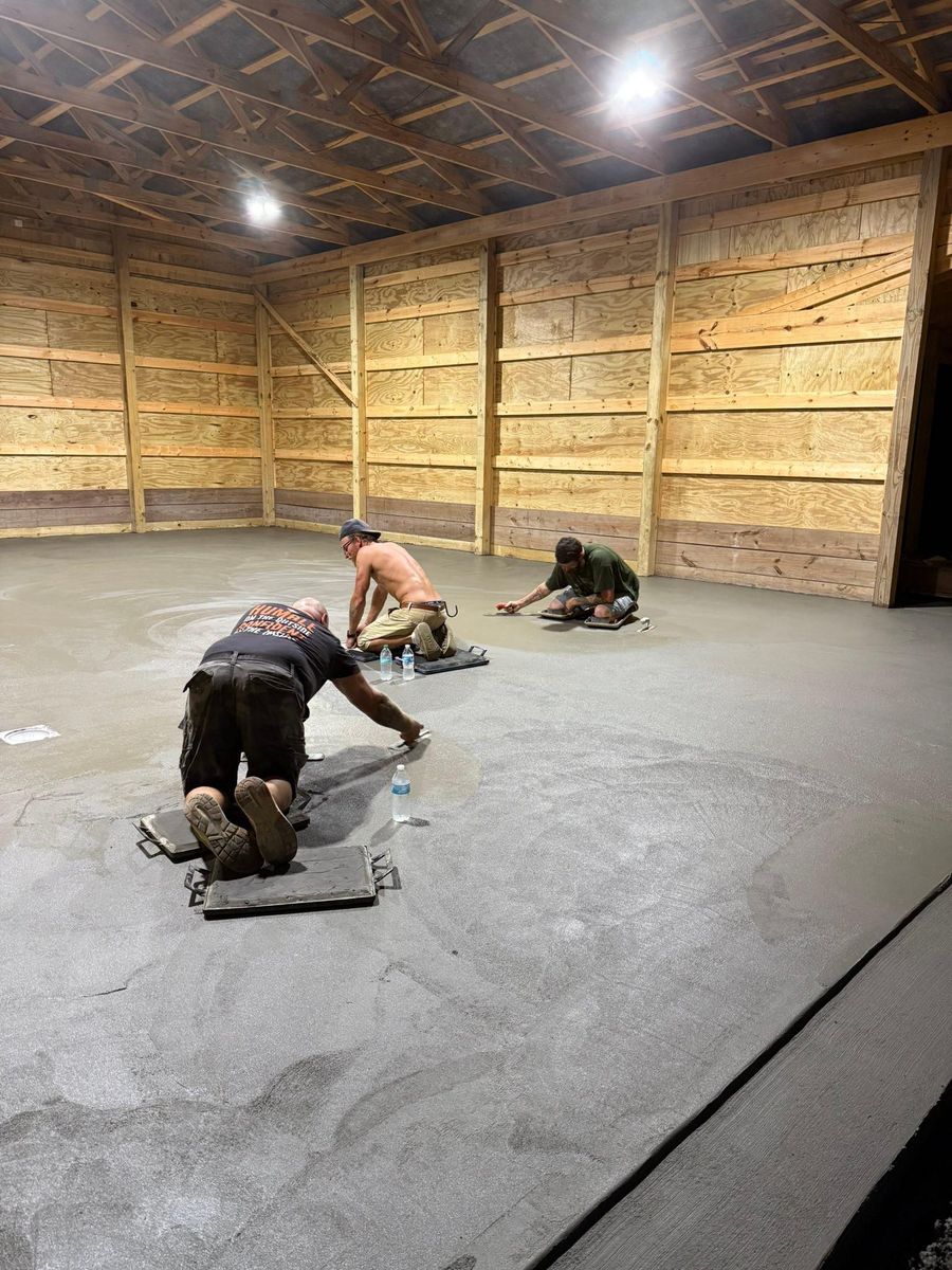 Driveways & Sidewalks for Whitfield Concrete Construction in Solsberry, IN