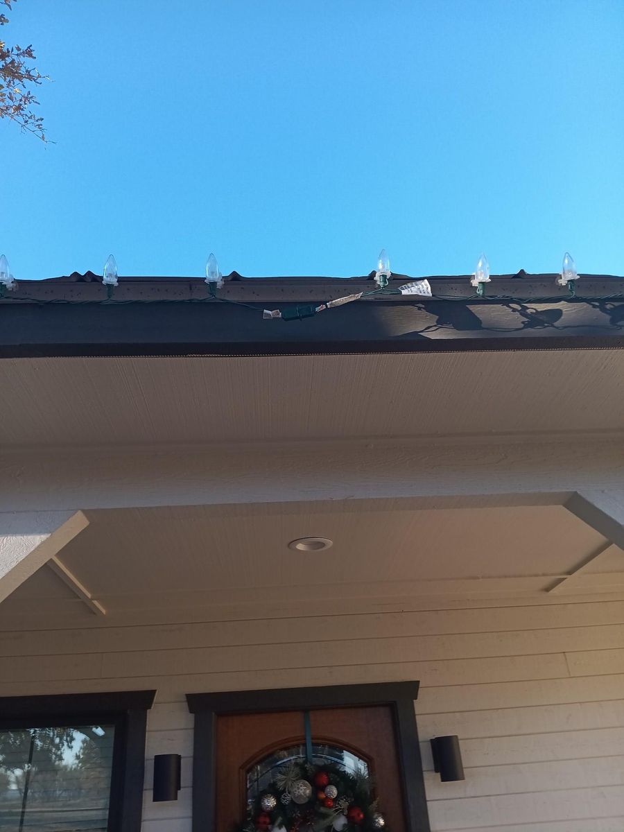 Christmas Light Installation for Xtreme Clean Plus in Fredericksburg, TX