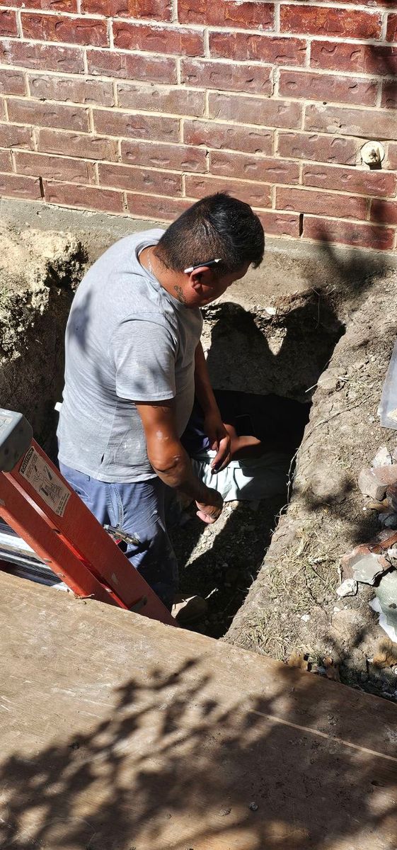Plumbing for Sylvester Construction in Flower Mound, TX