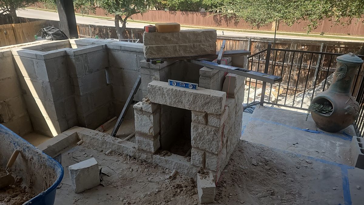 Fireplaces for Martin's Masonry & Landscaping in Leander, TX