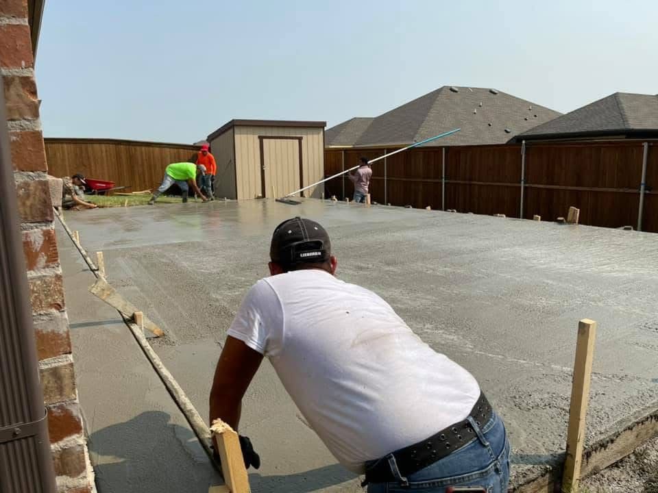 Concrete for Concrete Jungle in Dallas, TX