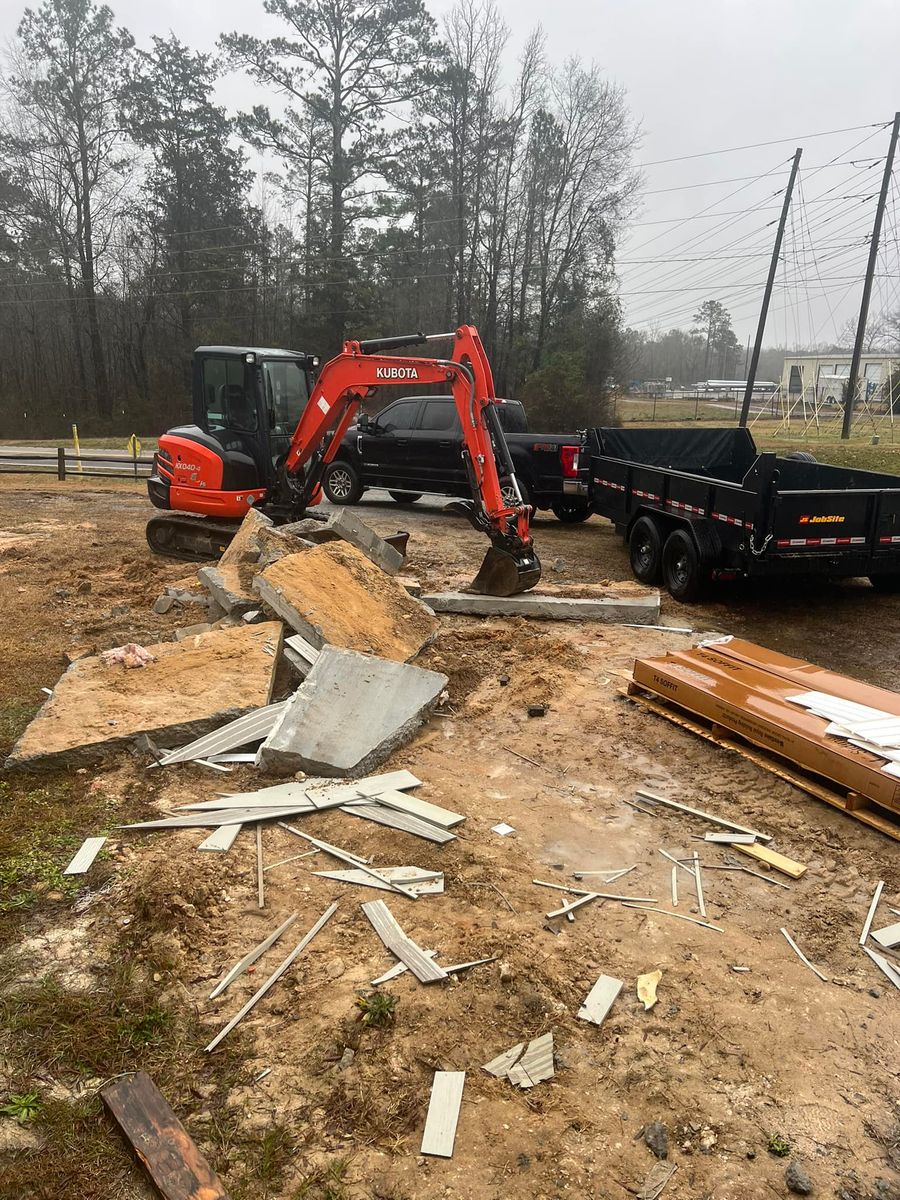 Lot And Land Clearing for Southern Pride Development in Blythewood, SC