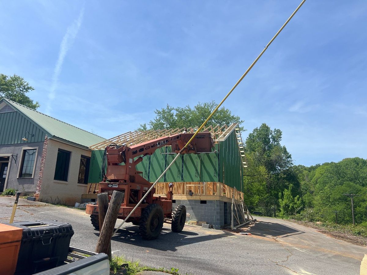 Industrial New Construction for Ridgeline Building Corporation in Morganton, NC