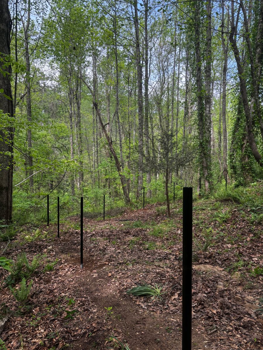 Fence installation for Alpine Fence in Dahlonega, GA