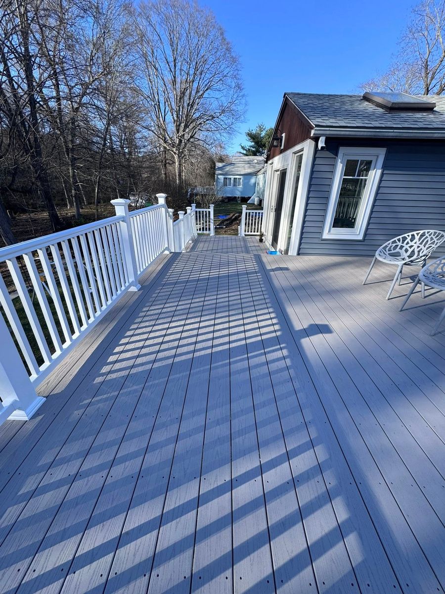 Deck & Patio Installation for Mullen Customs in Fairfield, CT