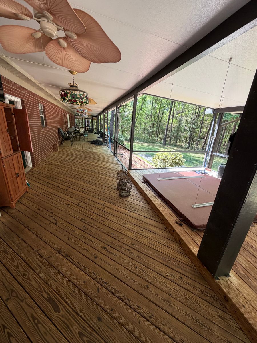Screen Room Repairs for Precision Exterior Enterprises in Pensacola, FL