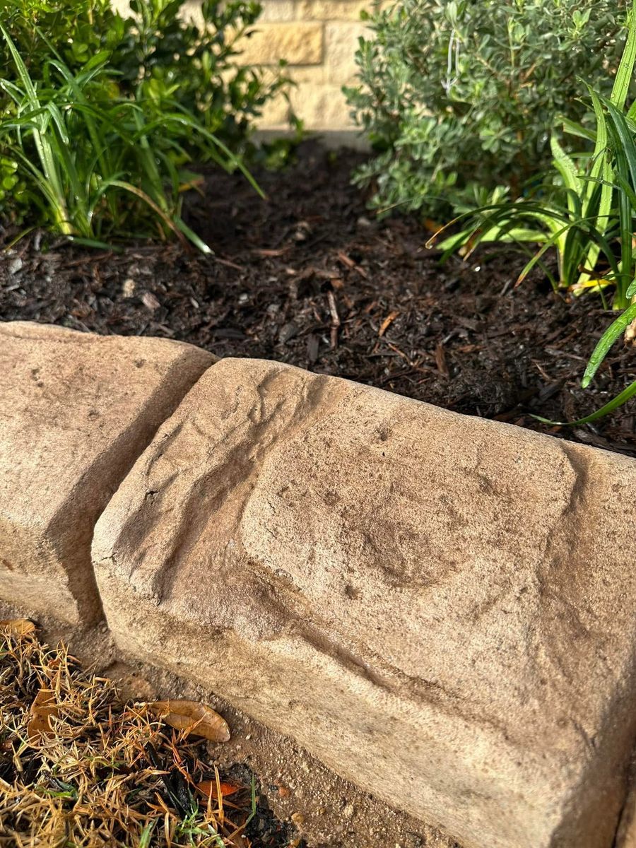 Landscaping for Texas Curb N Borders in Houston, TX