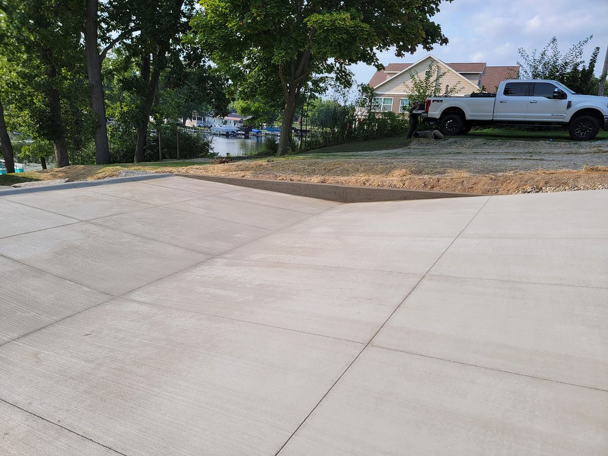 Concrete Driveways for JB WORX in Angola,, IN