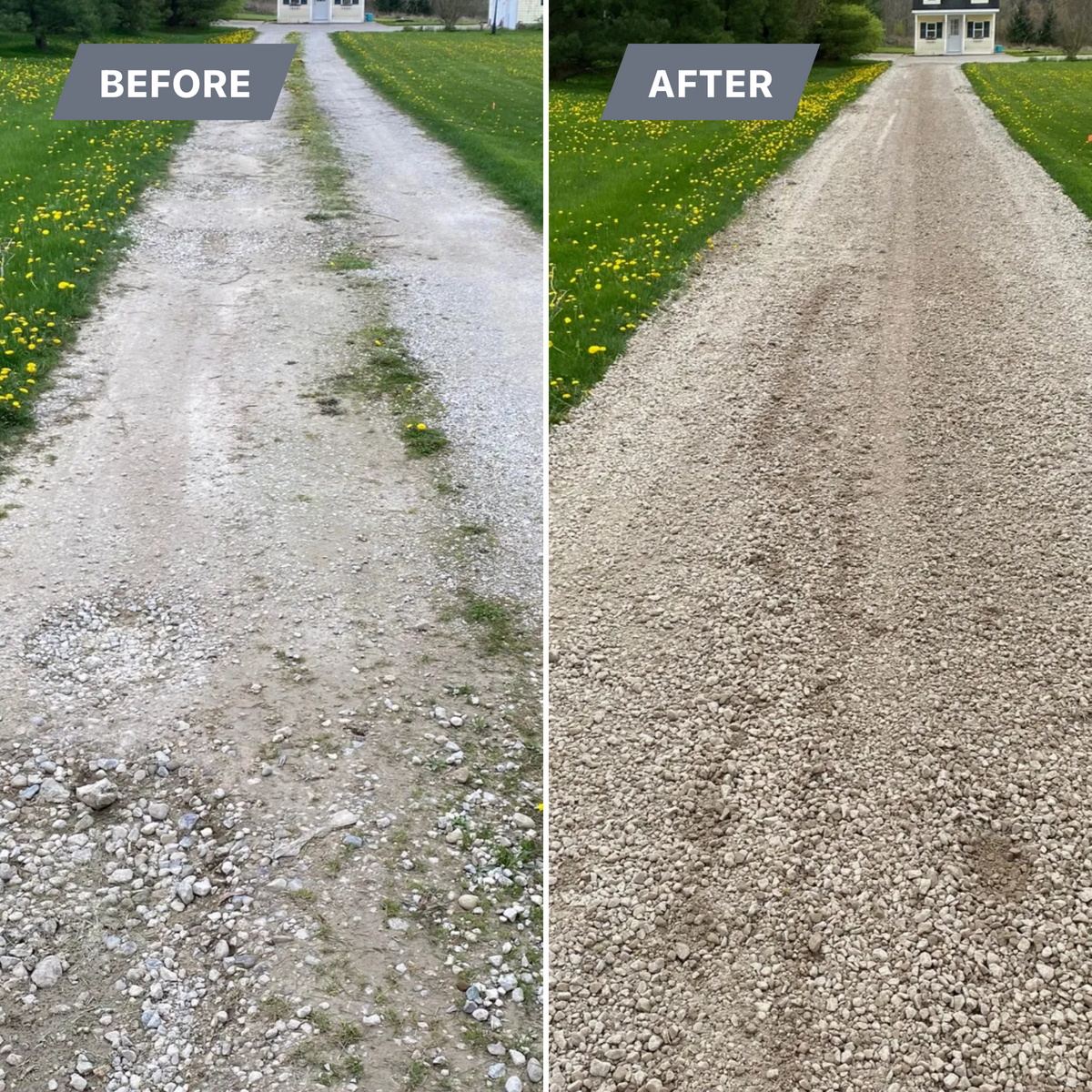Gravel Driveway Grading for Seals Outdoor Services in Perrysville, OH