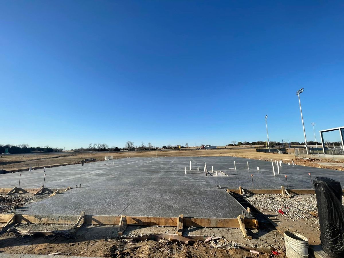 Commercial concrete Foundations for RM Concrete Construction,LLC. in Norman, , OK