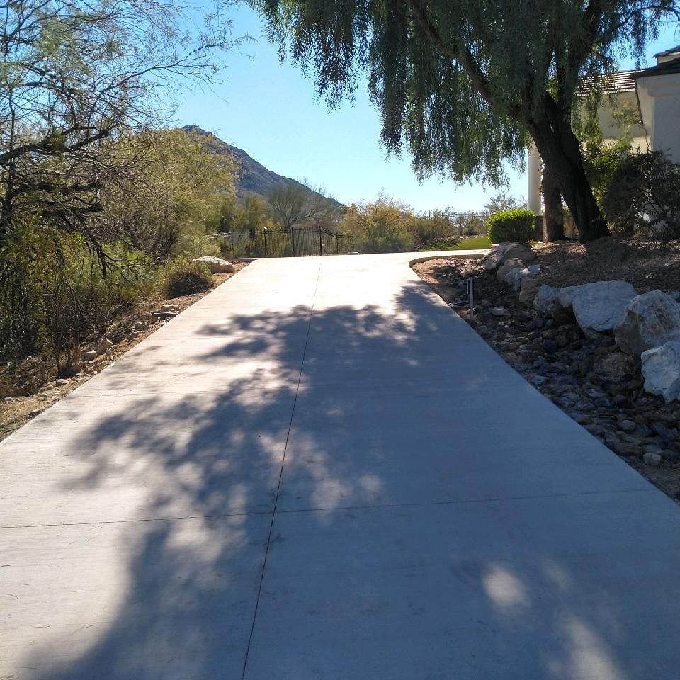 Sidewalk and Driveway Installation for Rockin Custom Concrete  in Litchfield Park, AZ