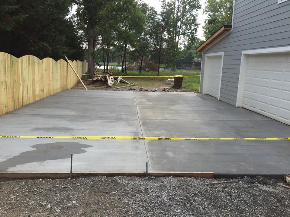 Concrete for AA Compass Construction in Knoxville, TN