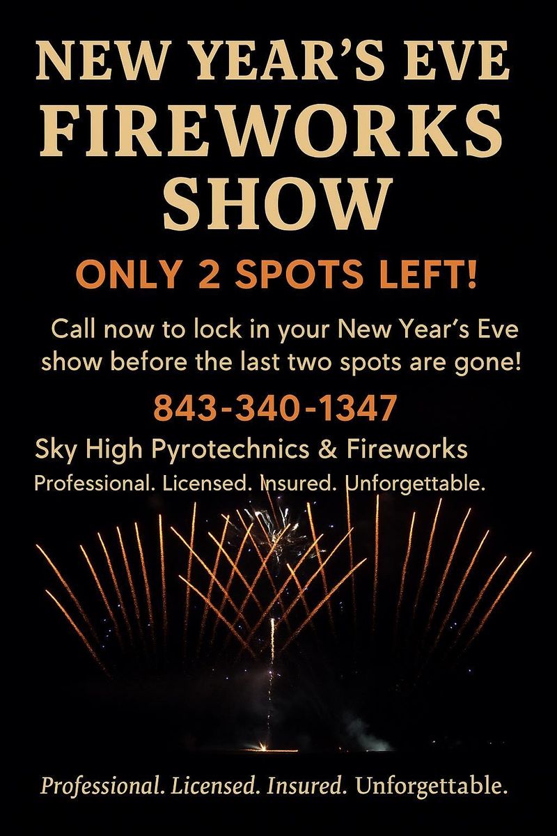 Best Fireworks Company & Pyrotechnics display company, Georgia for Sky High Pyrotechnics & Fireworks Serving South Carolina, Georgia and Delaware. Wedding fireworks display company, Fourth of July fireworks display, gender reveal fireworks display, near me, Myrtle Beach Charleston Horry County Georgetown County. in Horry County, SC