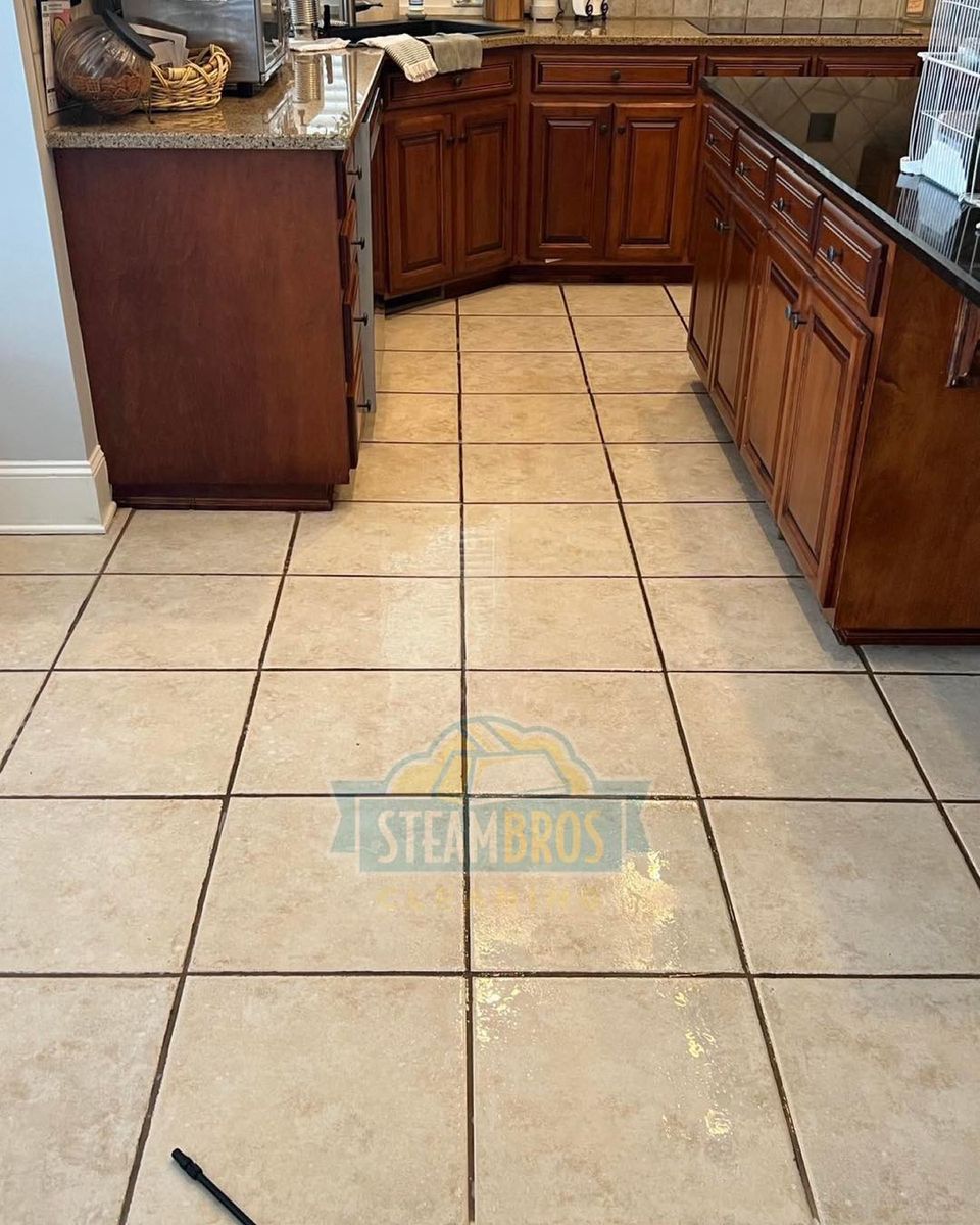 Tile and Grout Cleaning for Steam Bros LLC in Greensboro, NC