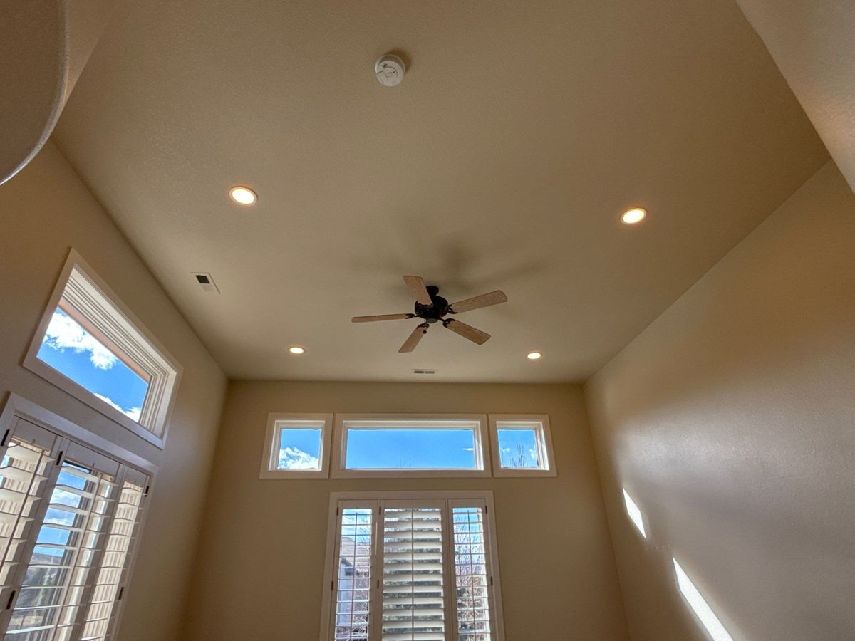 Fan installation for M Electric Services in Longmont, CO
