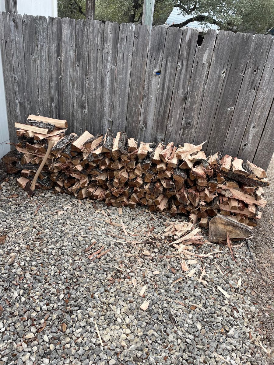 Firewood Delivery for Z’s Trees LLC in Grey Forest, TX