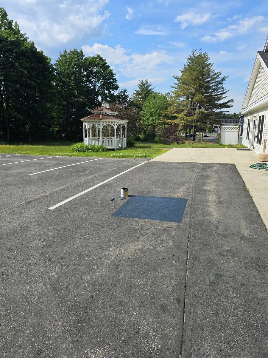 Seal Coating for Matthew's Enterprise in Claremont, NH