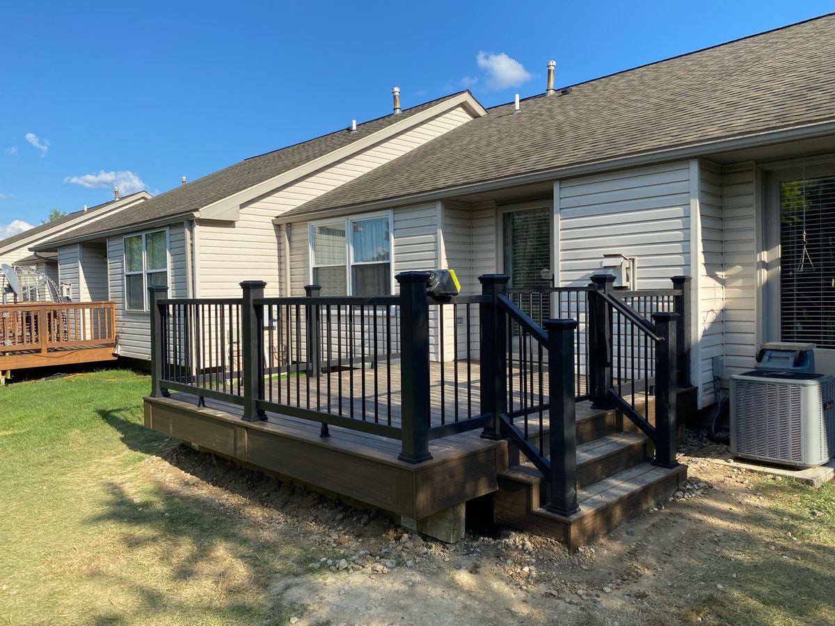 Deck & Patio Installation for A Cut Above Remodels in Waterford,  MI