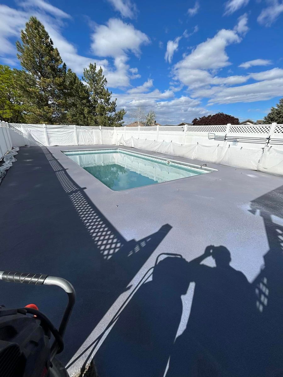 Pool Decks and Pool Bottoms Installation for RE Concrete LLC in Aspen, CO